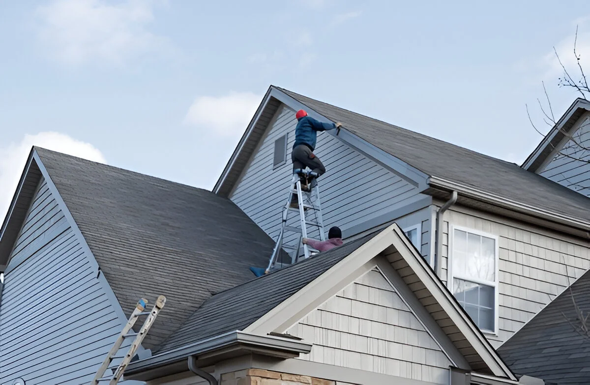 Soft Wash Roof Cleaning Process