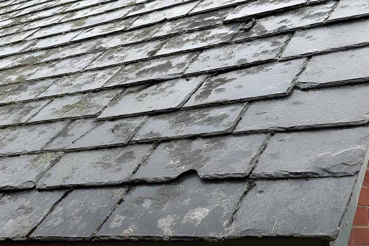 Detailed breakdown of slate roof repair cost for homeowners